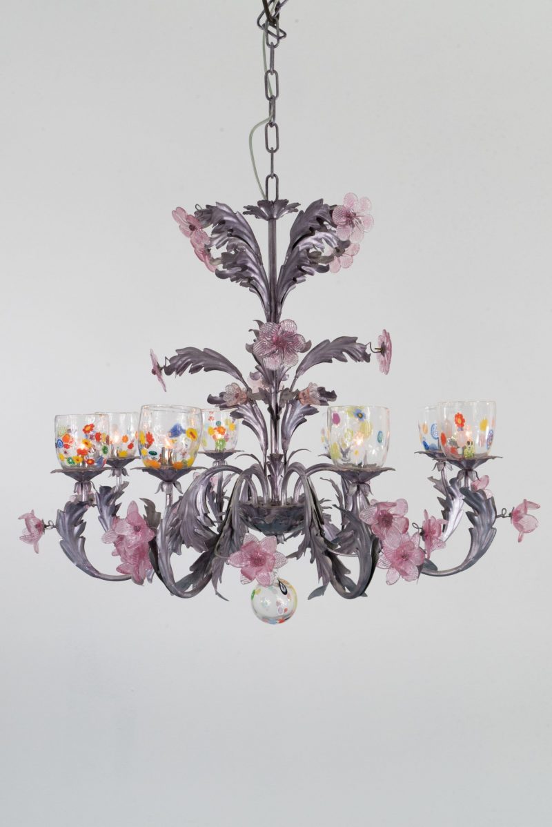 Chandelier mod. 340 in 6 lights