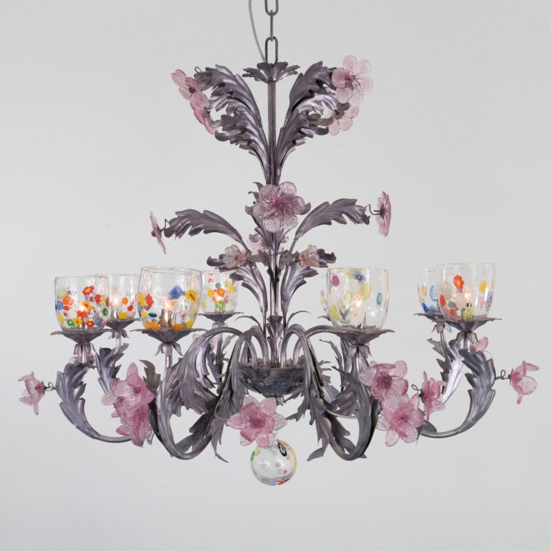 Chandelier mod. 340 in 6 lights