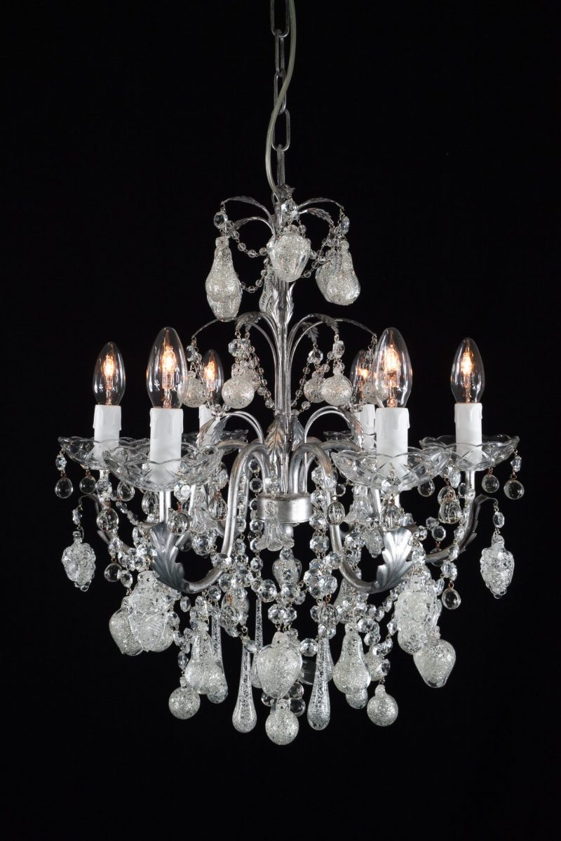 Chandelier mod. 347/5 lights Silver - Image 2